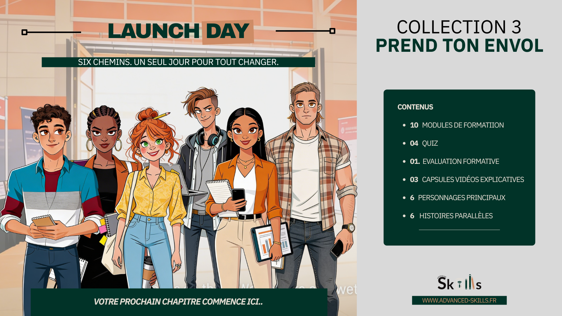 Illustration du thème Prends ton envol